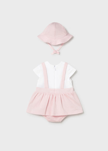 Vestido peto simulado con gorro 1631 Mayoral
