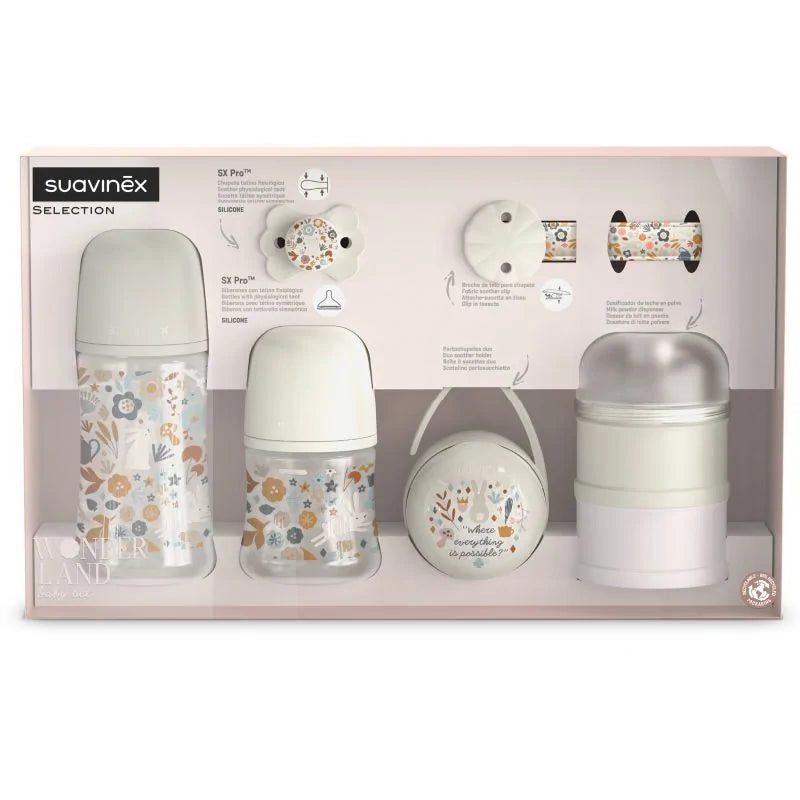 Conjunto Welcome Baby Wonderland Liberty da Suavinex
