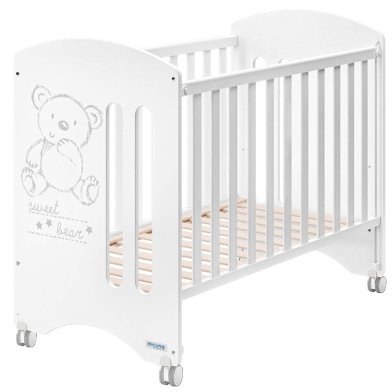 Berço Básico Sweet Bear Branco da Micuna