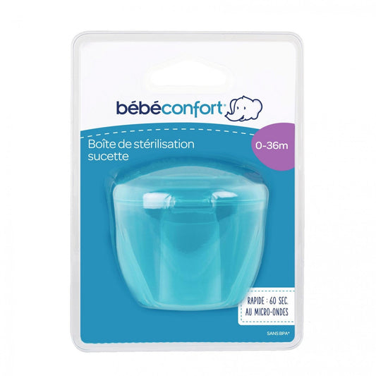 Esterilizador de chupeta de microondas azul