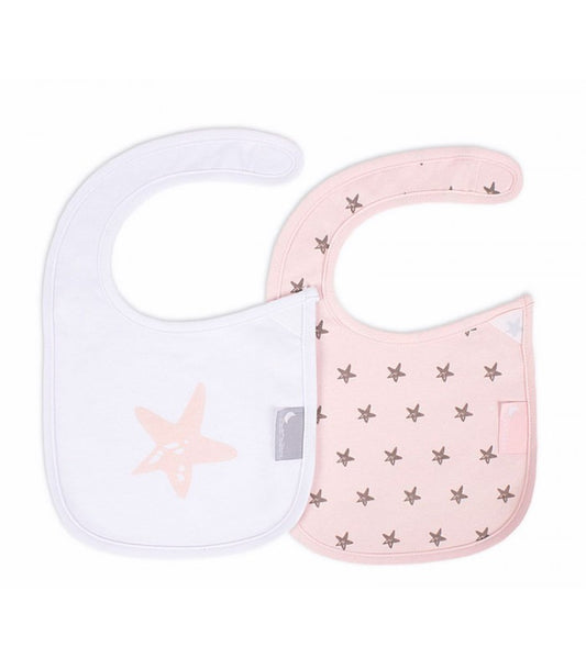 Conjunto de 2 babadores T 0M Star da Interbaby