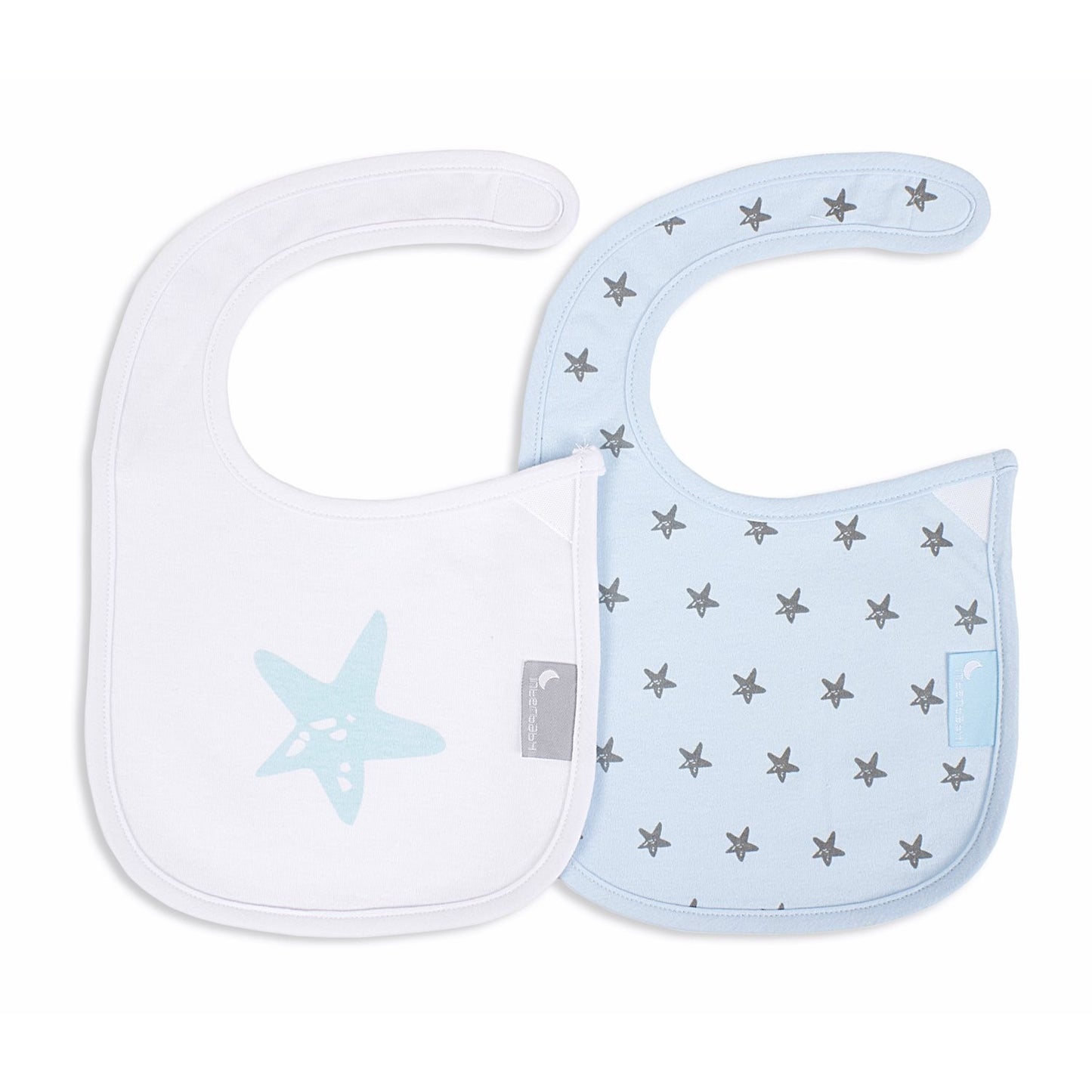 Conjunto de 2 babadores T 0M Star da Interbaby