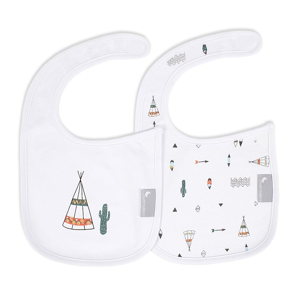 Conjunto de 2 babadores cabines T 0M da Interbaby