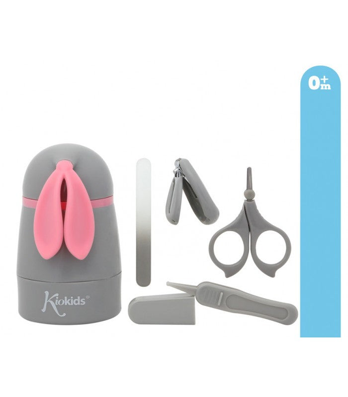 definir minha primeira manicure de arquivo de cristal de coelho 