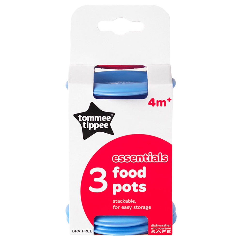 Conjunto de 2 potes de comida para bebê Tomme Tippee