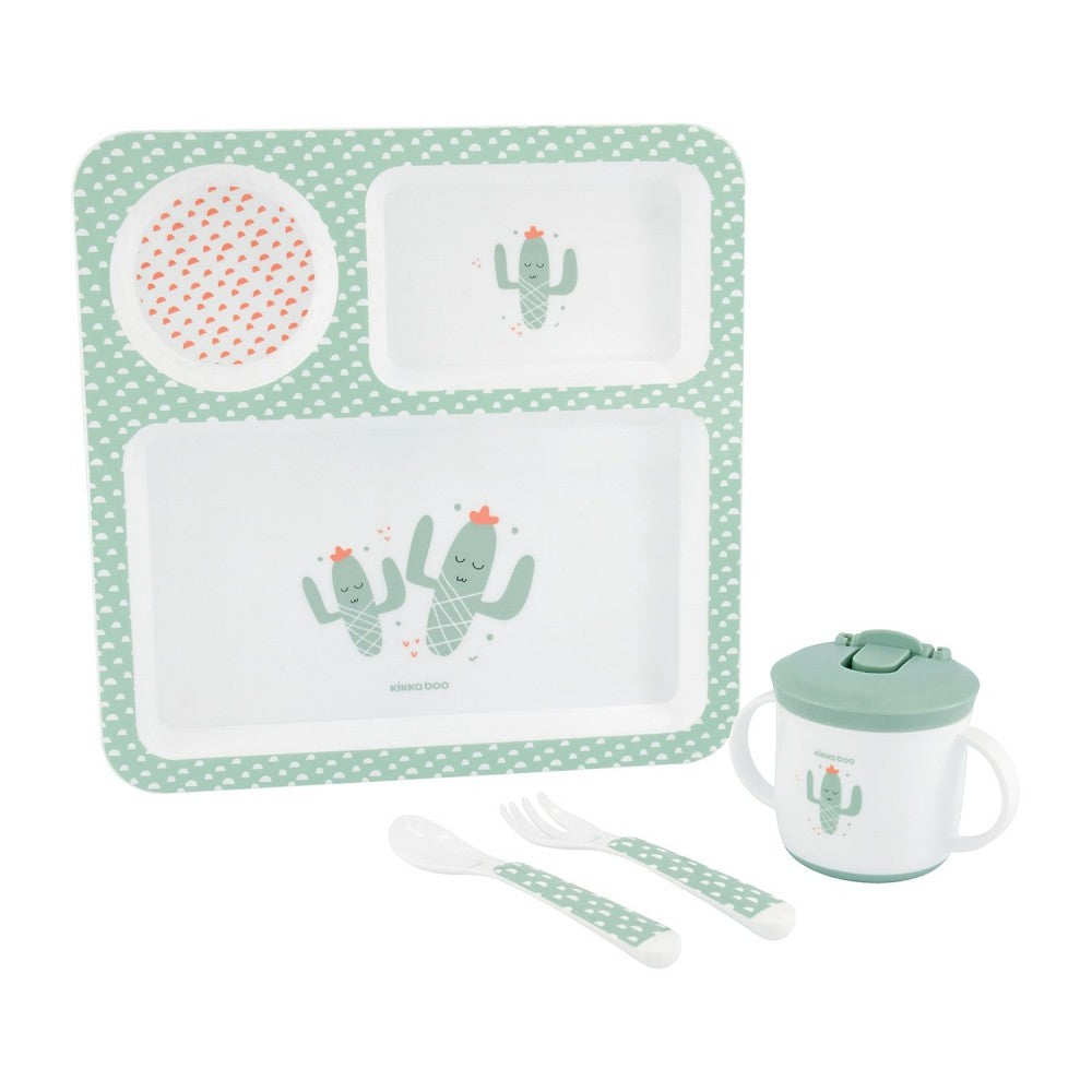 Conjunto de louça Kikkaboo Cactus 4 unidades