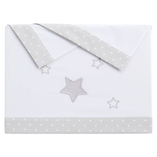 Tríptico Algodón Minicuna Stella de Pekebaby