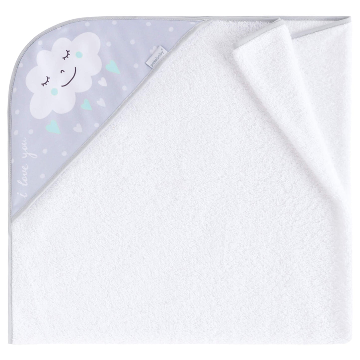 Capa de banho Pekebaby Nuvola Terry Cotton