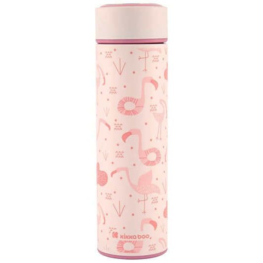 Garrafa térmica Kikkaboo Pink Flamingo para líquidos 500ml 