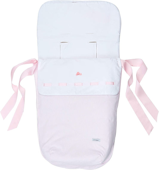 Saco Silla de Paseo Universal Suiza Rosa de Pirulos