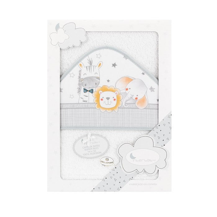 Maxicapa de Baño Animalitos  de Interbaby selva