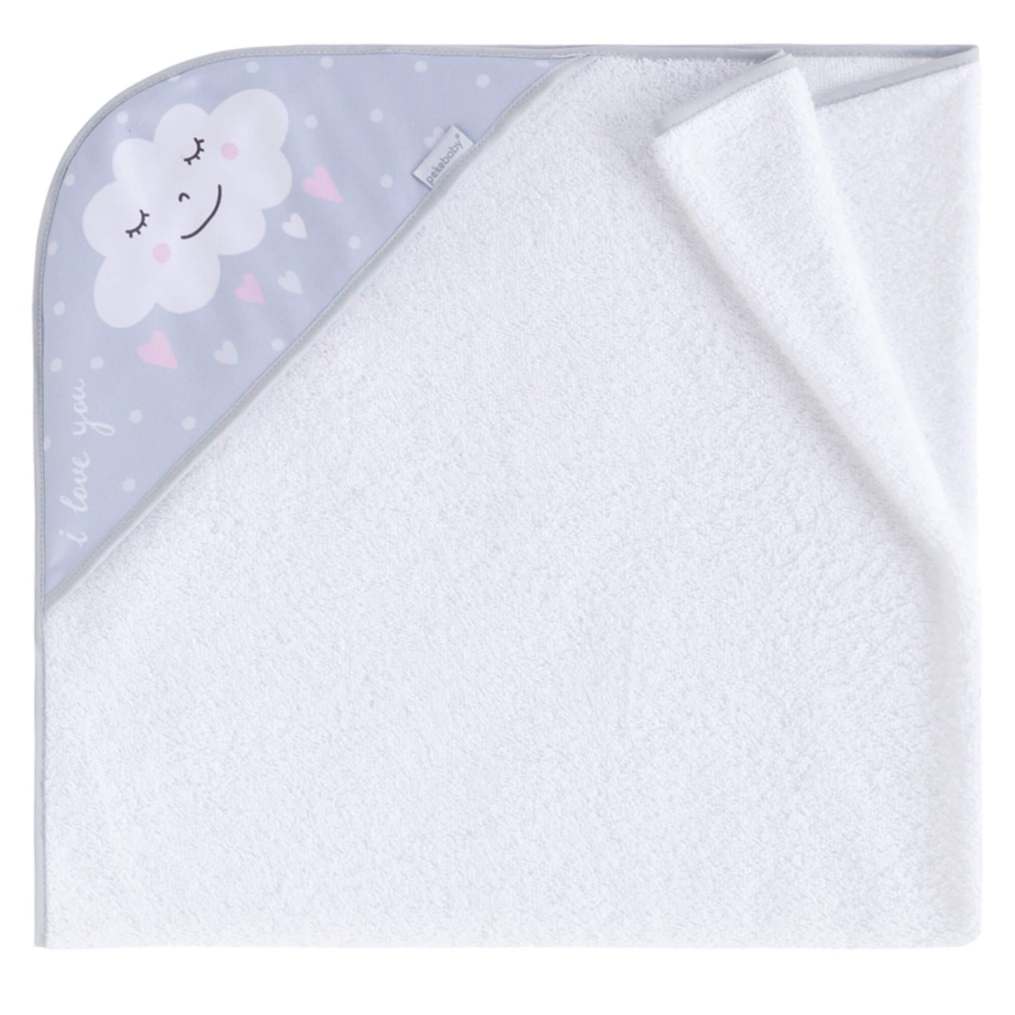 Capa de banho Pekebaby Nuvola Terry Cotton