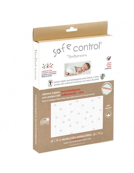 Lençol com elástico Thermo Contros Miniberço 50x80 da Pirulos 