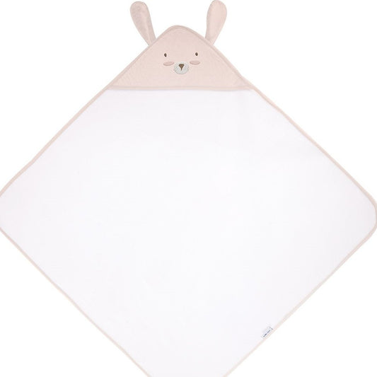 Capa de banho 90x90 Coelhos apaixonados Rosa por Kikkaboo