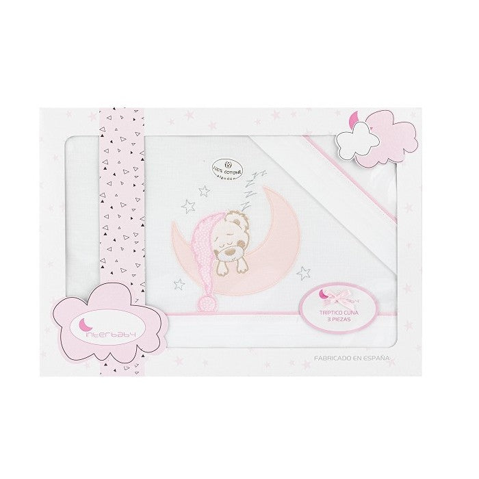 Tríptico Carro de Flanela Urso Sonolento da Interbaby 