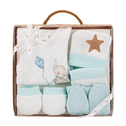 Set Regalo Primera Puesta Bamboo Elefantito de Interbaby