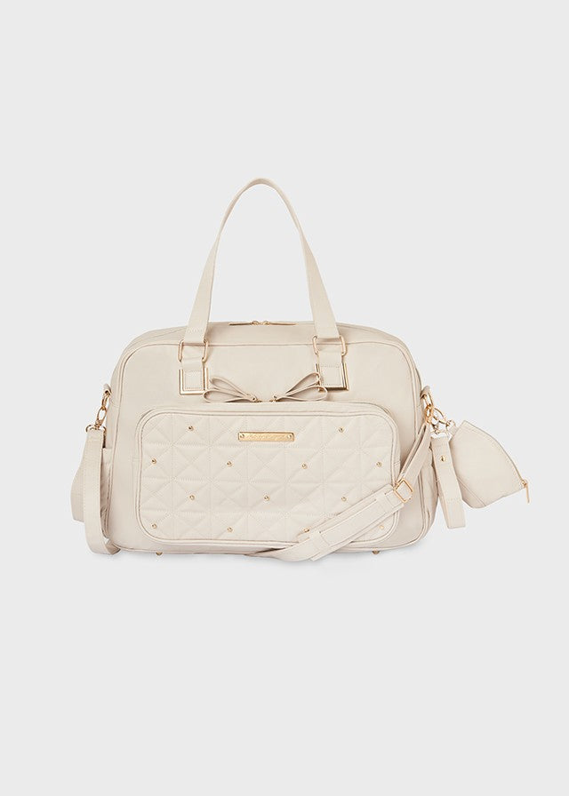 Bolsa Maternidade Mayoral Bow com Porta Chupeta 