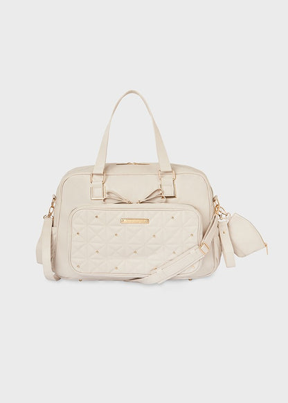 Bolsa Maternidade Mayoral Bow com Porta Chupeta 