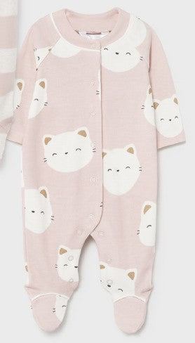 Pijama Longo Mayoral Pink Kittens Ecofriend 
