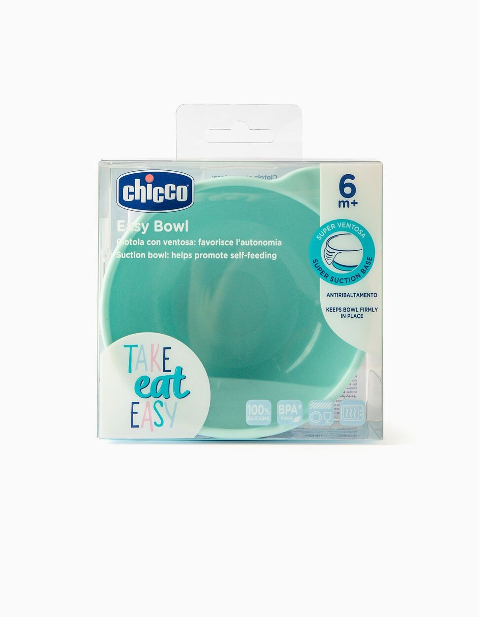 Tigela de silicone antiderrapante Chicco