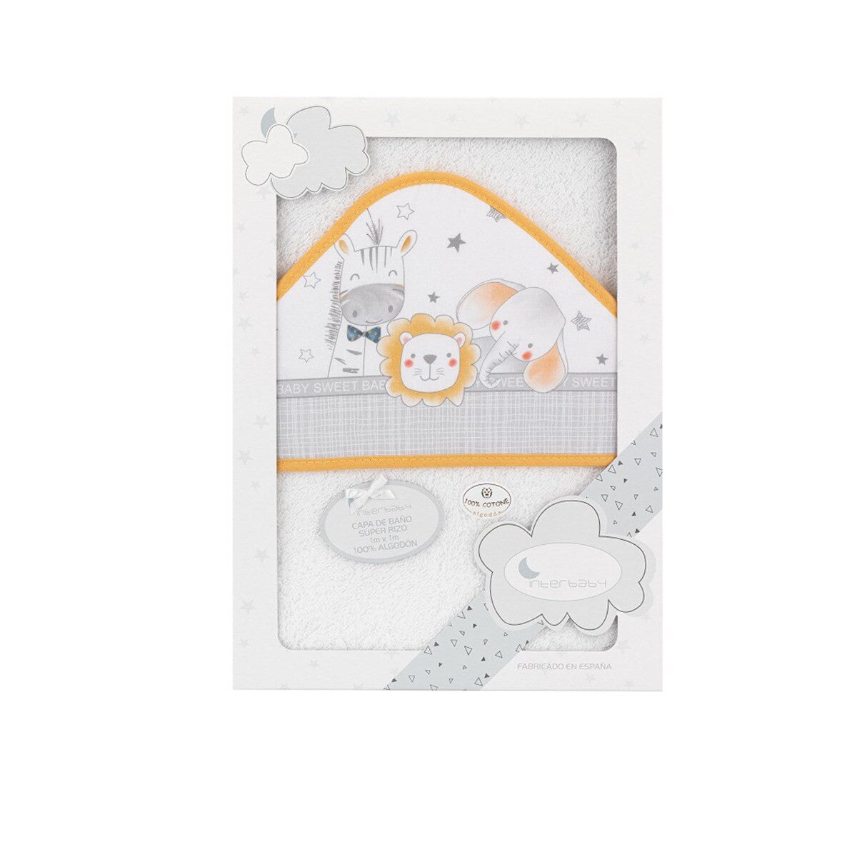 Maxicapa de Baño Animalitos  de Interbaby selva