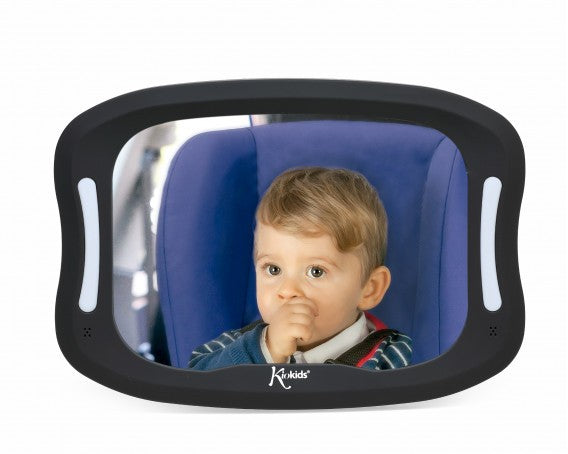 Espelho Retrovisor Com Led E Controle Remoto Da Kiokids