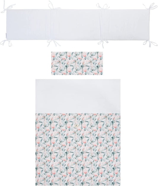 Set de Funda Nórdica (Flamingo) de Bimbidreams
