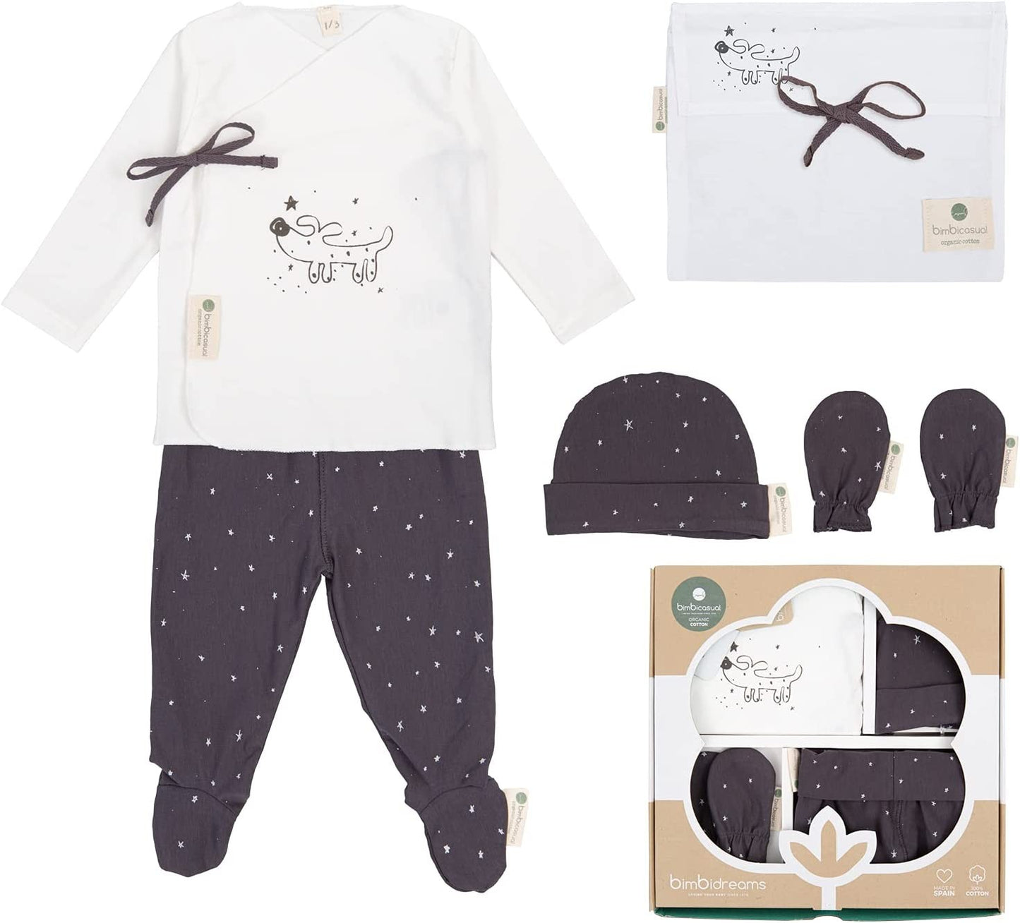 Conjuntos de presentes para recém-nascidos 512 01 BimbiDreams 