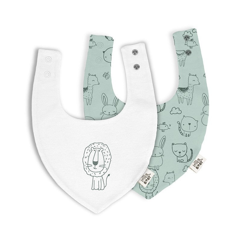 Pack 2 Bandanas Animalitos de Interbaby
