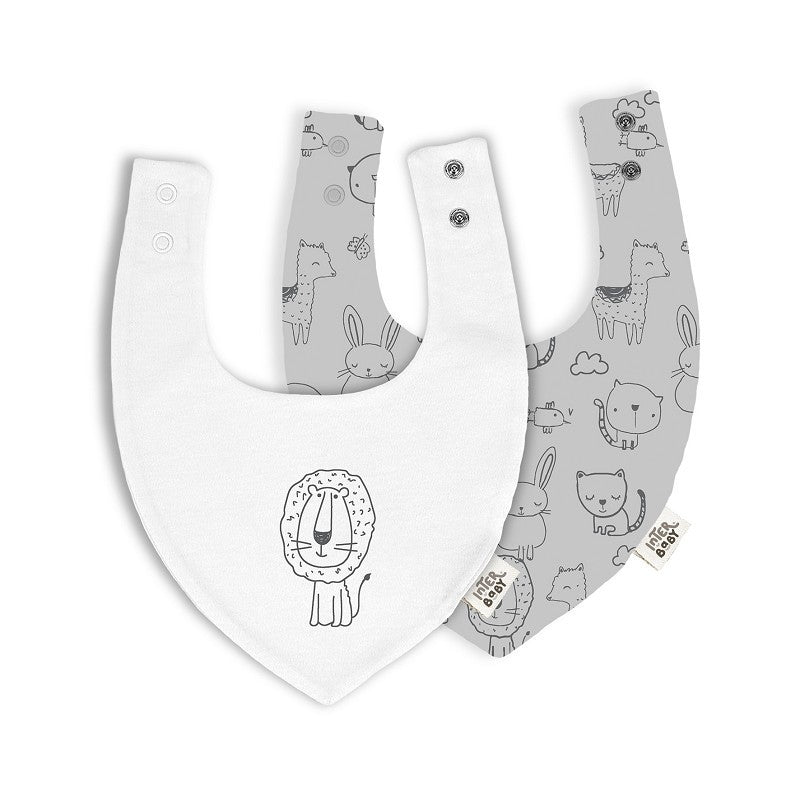 Pack 2 Bandanas Animalitos de Interbaby