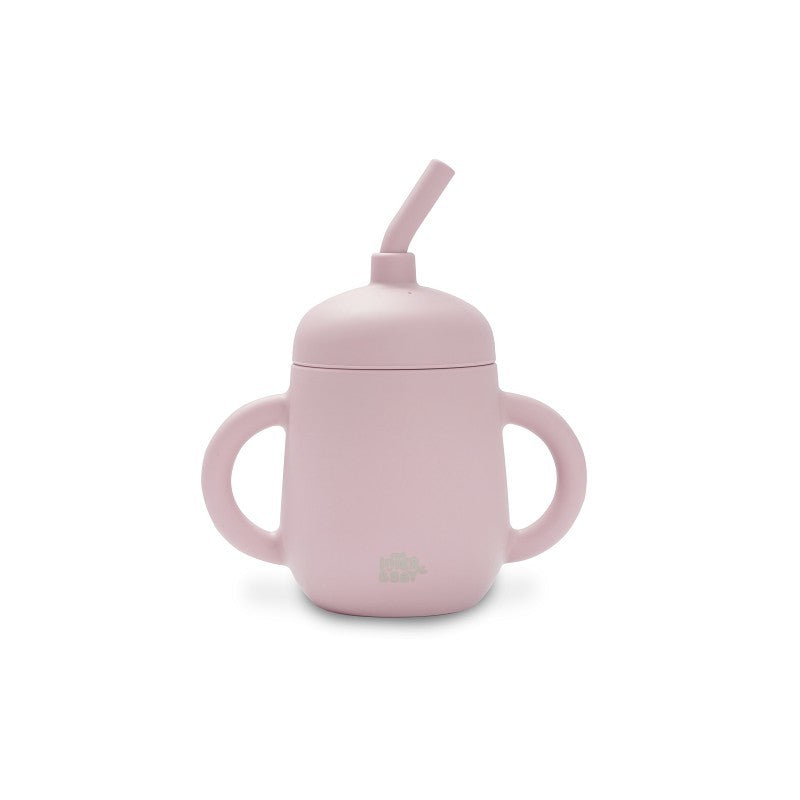 Copo Anti-Gotas + Canudo de Silicone Interbaby