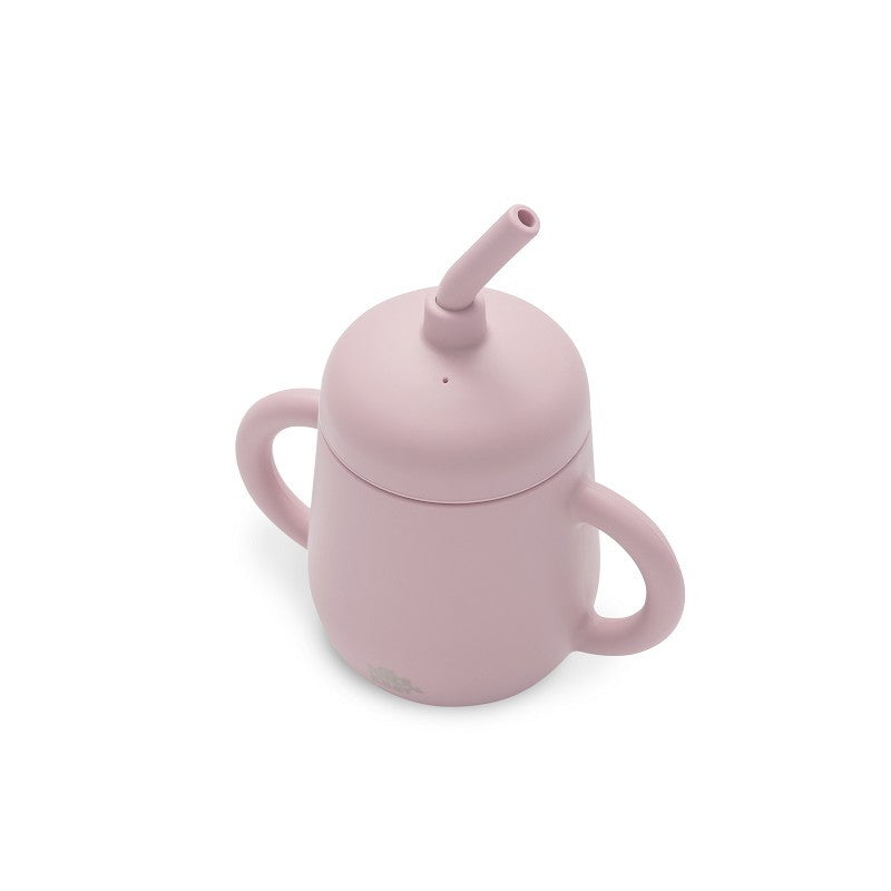 Copo Anti-Gotas + Canudo de Silicone Interbaby