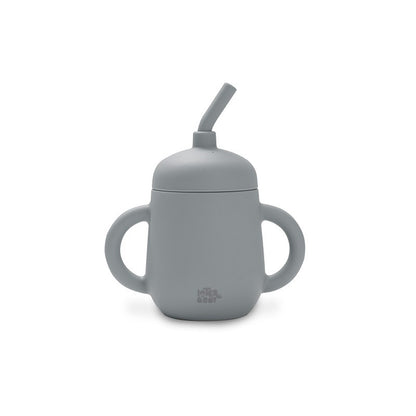 Copo Anti-Gotas + Canudo de Silicone Interbaby