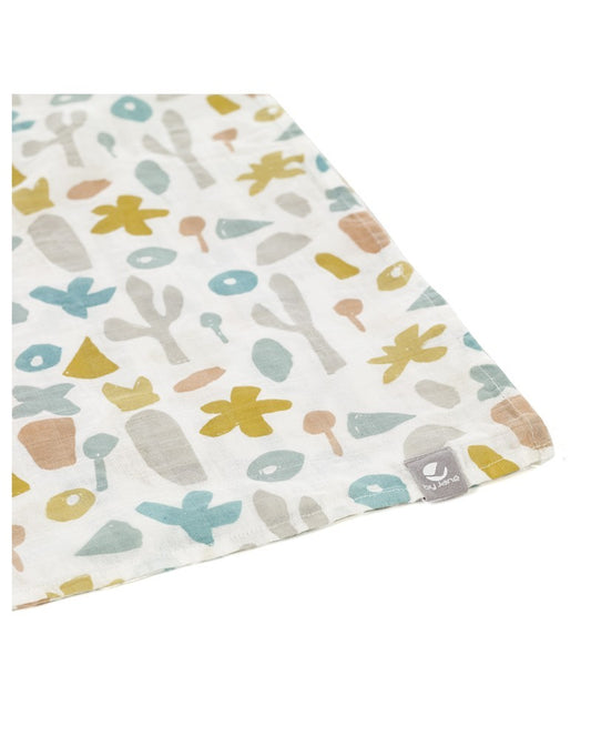 Musselina Bambu Pérola 120x120cm por Jané