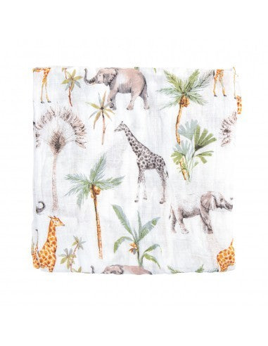 Musselina de Bambu Africano 120x120cm por Bimbipirulos 