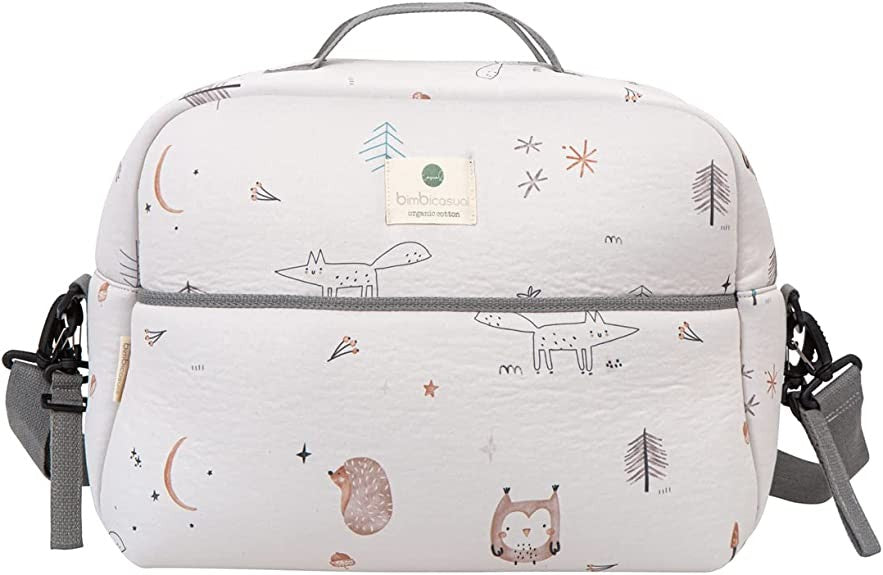 Bolsa de maternidade bimbicasual Wonderland da Bimbidreams 