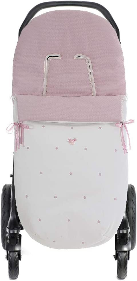 Bolsa para cadeira de couro sintético, cor rosa pó da Uzturre 