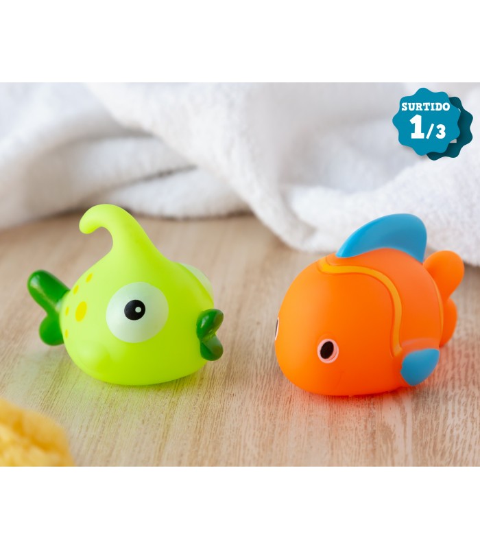 Conjunto de 2 bonecos de vinil antimofo para banheiro Kiokids