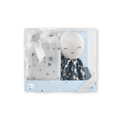 Conjunto de pelúcia Interbaby Polvo com manta de lã