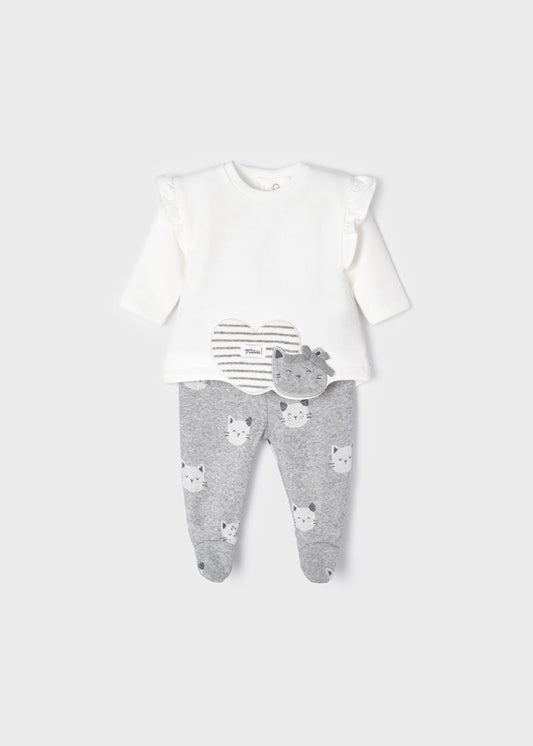 Conjunto de polainas para gatinhos recém-nascidos ECOFRIENDS by Mayoral