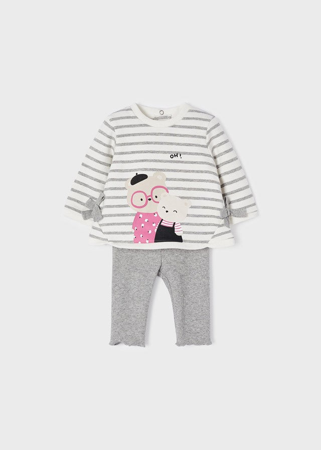 Conjunto de leggings ECOFRIENDS Bears da Mayoral