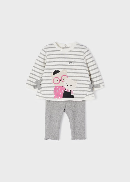 Conjunto de leggings ECOFRIENDS Bears da Mayoral