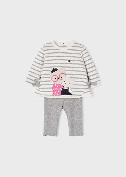 Conjunto de leggings ECOFRIENDS Bears da Mayoral
