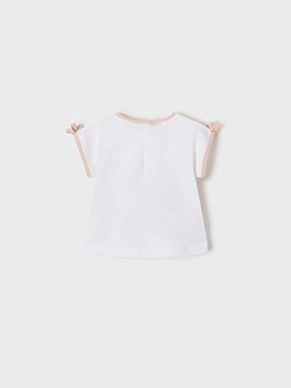 T-shirt de manga curta de menina m/c de Mayoral 
