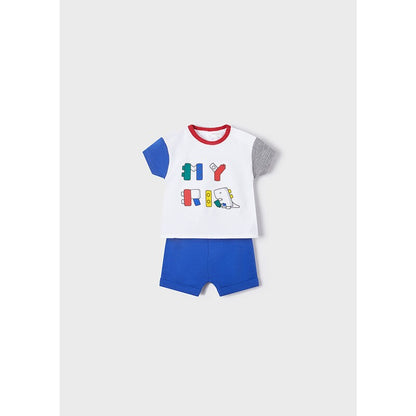 Conjunto curto de 2 peças de dinossauro Mayoral 