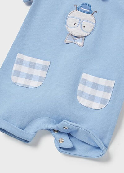 Macacão de tricô curto Mayoral formiga 
