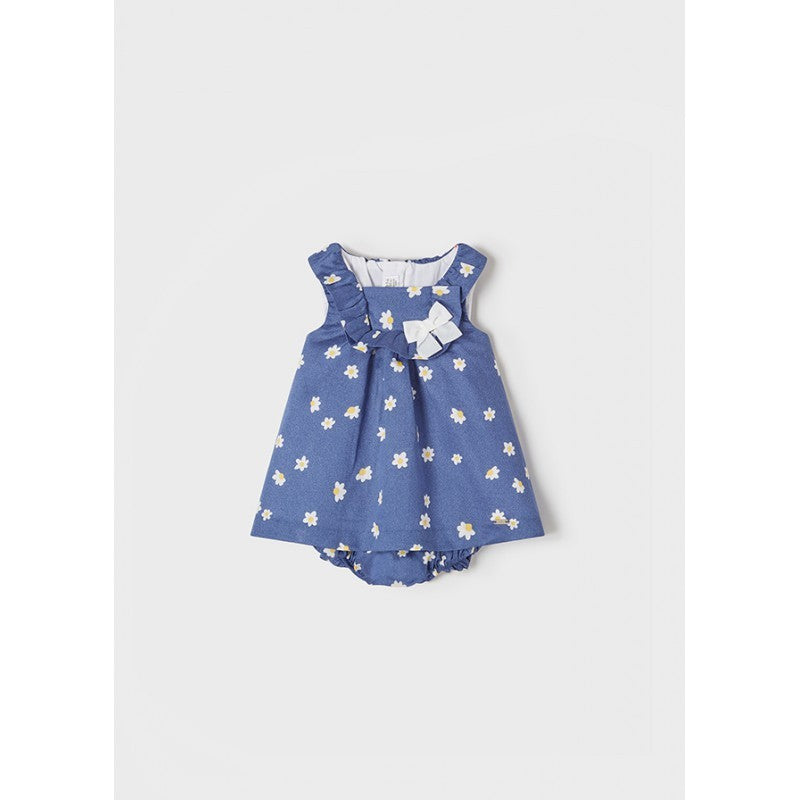 Vestido estampado de margaridas com calcinha Mayoral 