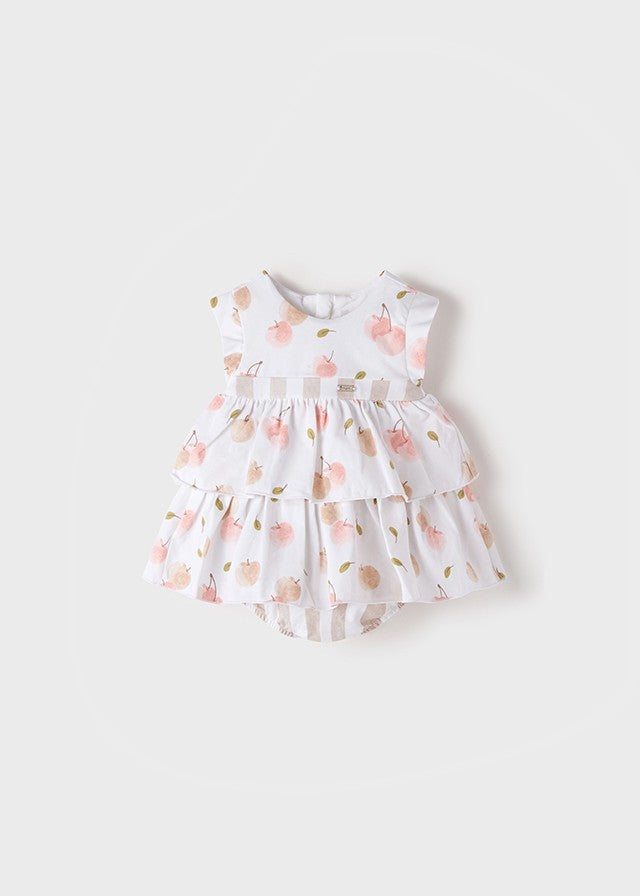Vestido de malha fruta com calcinha Mayoral 
