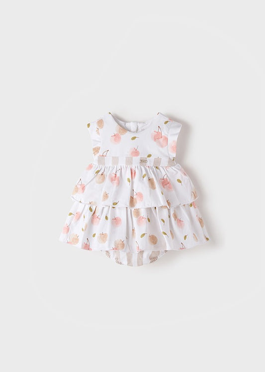 Vestido de malha fruta com calcinha Mayoral 
