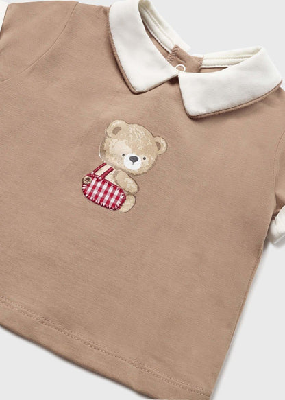 Conjunto de 2 peças em algodão sustentável Mayoral Bears 